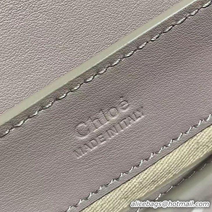 Market Sells Inexpensive Chloe Original Leather Belt Bag 3S036 grey