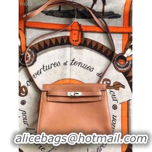 Good Product Hermes Kelly Danse Original Leather 22CM KL22 Brown