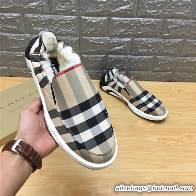 Classic Practical Burberry Casual Shoes For Men #726327