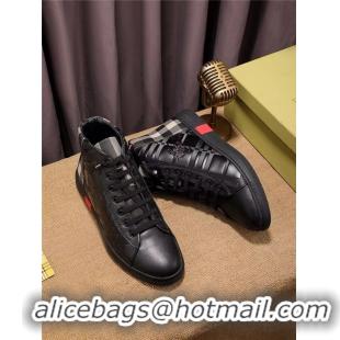 Elegant Promotional Burberry High Tops Shoes For Men #726458