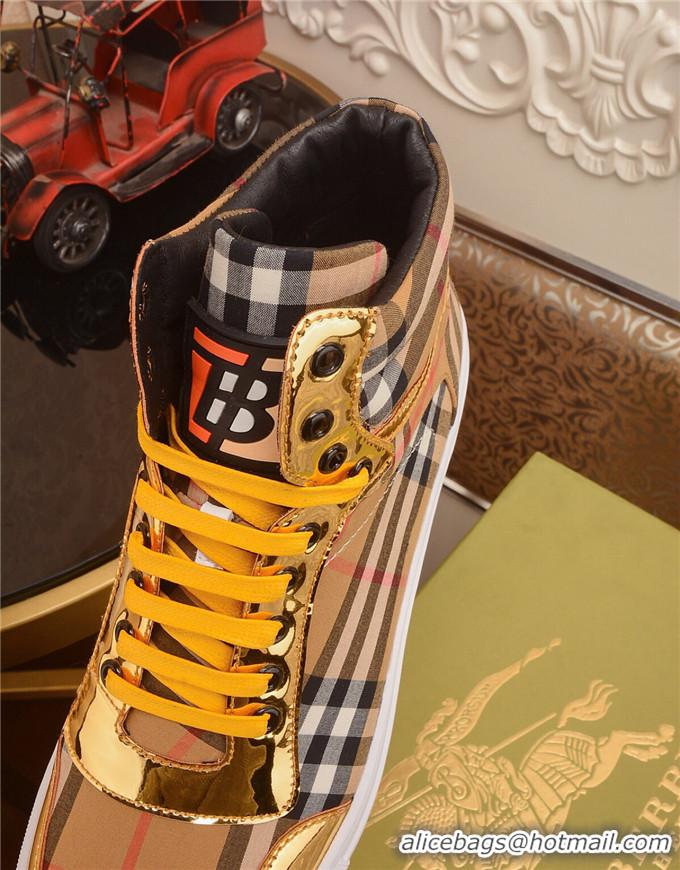 Affordable Price Burberry High Tops Shoes For Men #727563