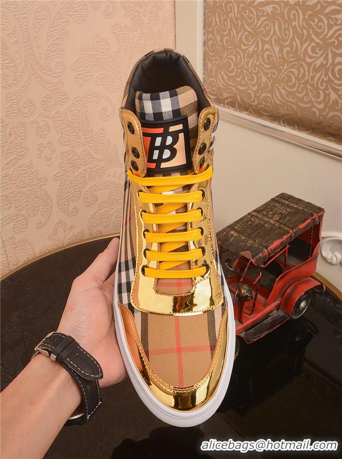 Affordable Price Burberry High Tops Shoes For Men #727563