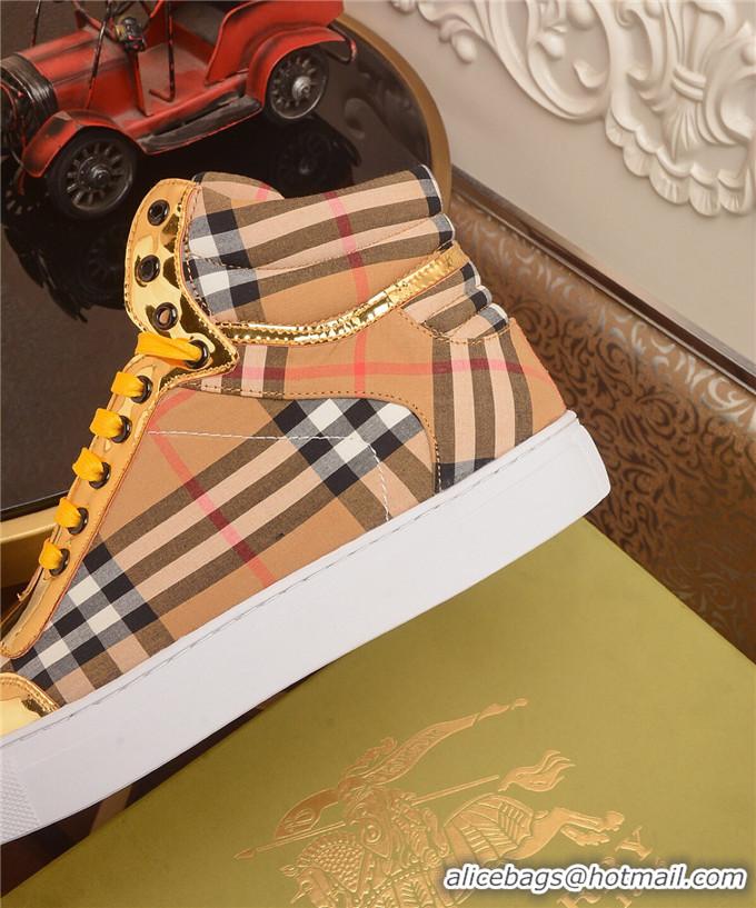 Affordable Price Burberry High Tops Shoes For Men #727563