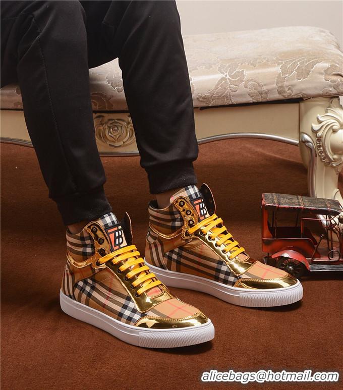 Affordable Price Burberry High Tops Shoes For Men #727563