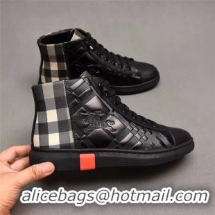 Discount Burberry High Tops Shoes For Men #730304