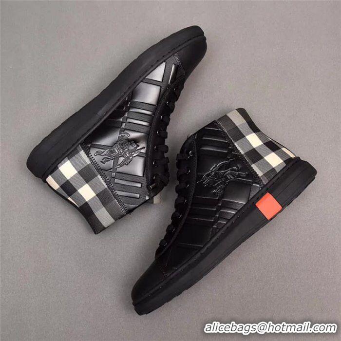 Discount Burberry High Tops Shoes For Men #730304