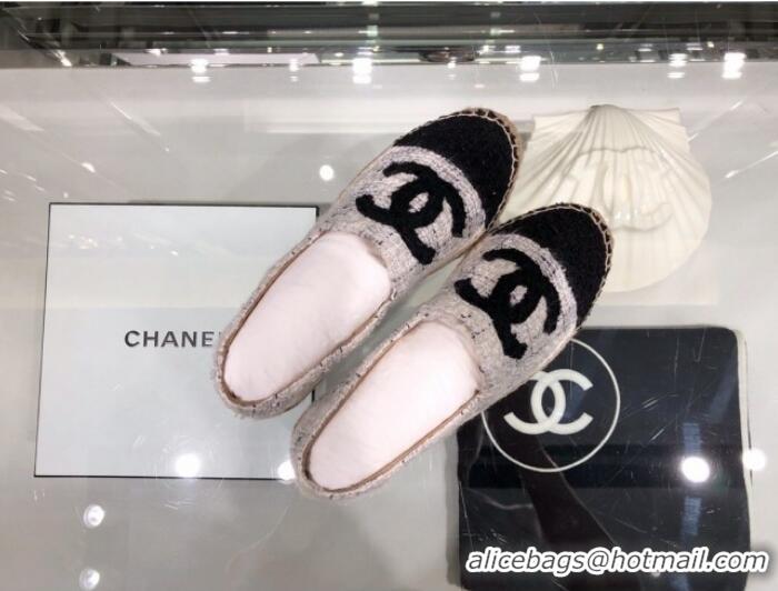 Discount Chanel Tweed Espadrilles G29762 White 2019