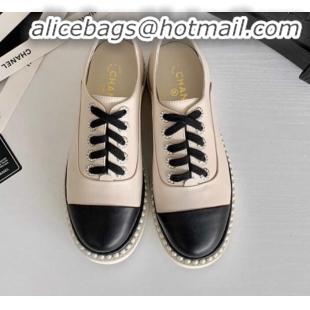 Unique Style Chanel Pearl Sneakers G23128 2020 