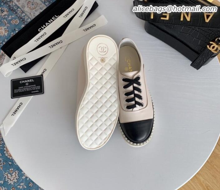 Unique Style Chanel Pearl Sneakers G23128 2020 