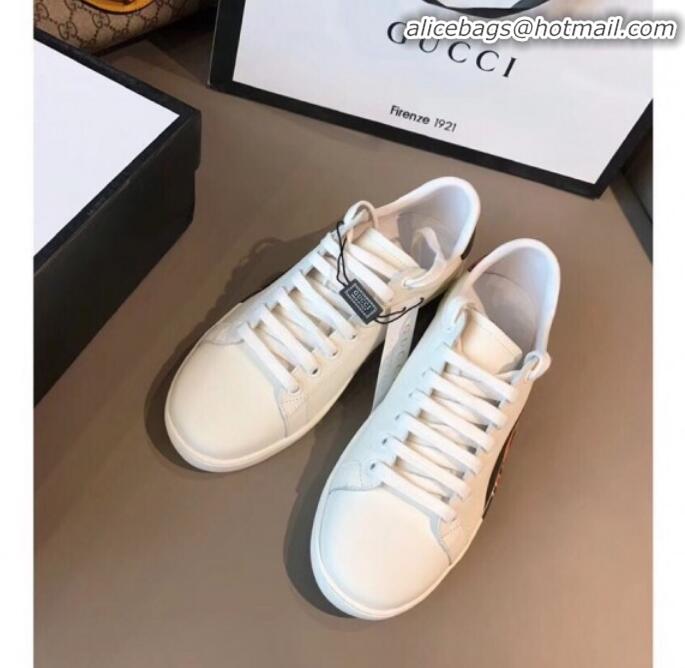 Good Quality Gucci Ace Sneaker with Mickey Mouse White G71604