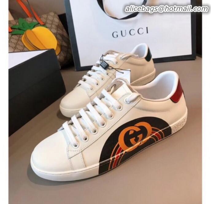 Good Quality Gucci Ace Sneaker with Mickey Mouse White G71604