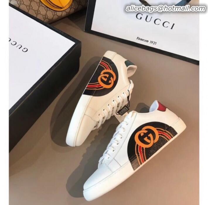 Good Quality Gucci Ace Sneaker with Mickey Mouse White G71604