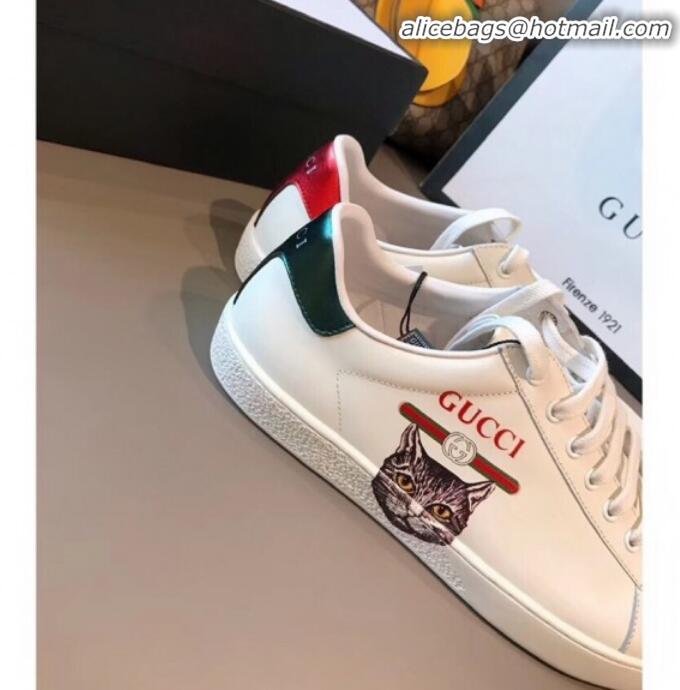 Good Product Gucci Ace Sneaker with Mickey Mouse White G71605