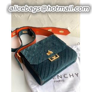 Low Cost Design Givenchy Calfskin Tote Bag 0172 Blue