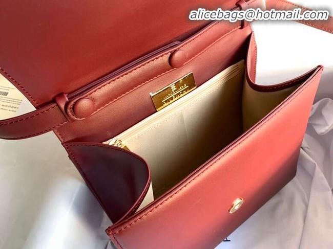 Classic Cheapest Givenchy Calfskin tote 2019 Burgundy