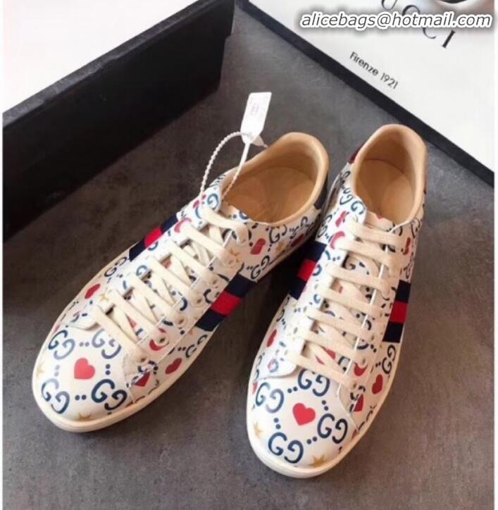 Discount Gucci Love Heart Sneakers G90218