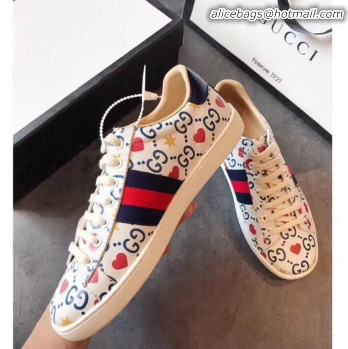 Discount Gucci Love Heart Sneakers G90218