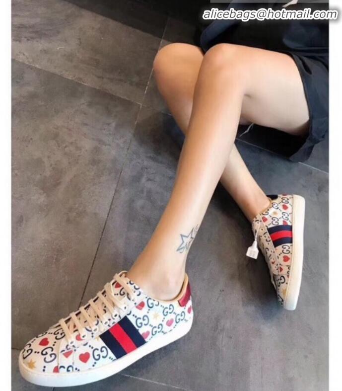 Discount Gucci Love Heart Sneakers G90218