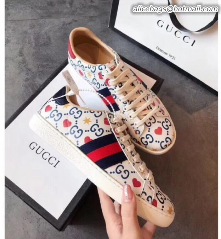 Discount Gucci Love Heart Sneakers G90218