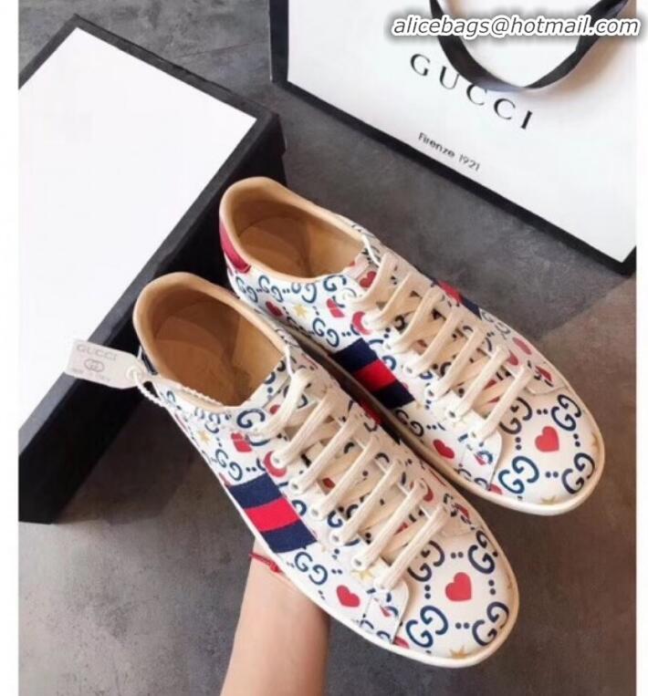 Discount Gucci Love Heart Sneakers G90218