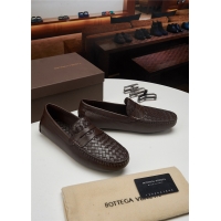 Newest Bottega Veneta BV Leather Shoes For Men #669273