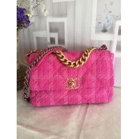 Grade Quality Discount CHANEL 19 Flap Bag AS1162 rose