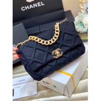 Buy Luxury CHANEL 19 Flap Bag AS1160 AS1161 AS1162 Black