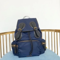 Reproduction Burberry Large Backpack Fabric BU3699 blue