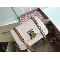 Cheapest BurBerry Original Leather Thomas Belt Bag BU55698 White