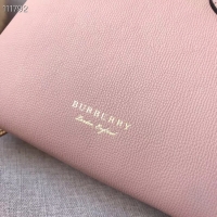 Grade Quality BurBerry Leather Tote Bag 7461 pink