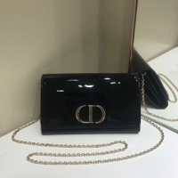 New Style Reproduction Dior leather Clutch bag M9205 black