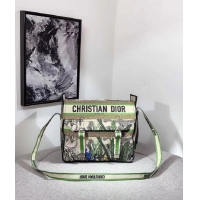 Imitation Faux MESSENGER TAS DIOR OBLIQUE DIORCAMP M1291VRIS green