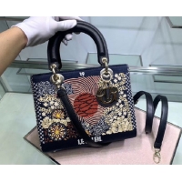 Grade QualityLADY DIOR embroidered cattle leather M0565-2