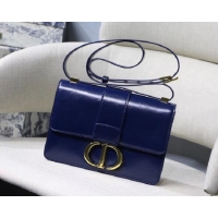 Traditional Discount Dior 30 MONTAIGNE CALFSKIN BAG M9203 dark blue