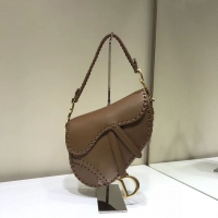 Unique Style Dior SADDLE SOFT CALFSKIN BAG C2478 brown