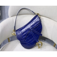 Trendy Design Dior SADDLE SOFT CALFSKIN BAG C9045 blue