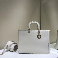 Fashion Cheapest Dior SOFT CALFSKIN BAG C9255 white