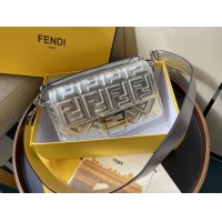 Wholesale FENDI BAGUETTE large Shoulder Bag 8BR771A Silver