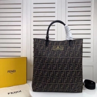 Free Shipping Discount FENDI Shopper fabric F5052 black