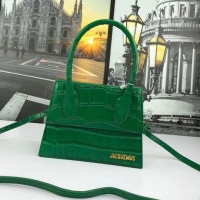 Low Price Jacquemus Original Leather Mini Top Handle Bag J8088 Green