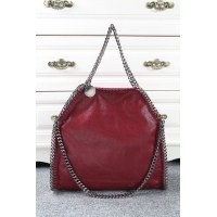 Famous Brand Stella McCartney Denim Tote Bag SM809 Wine