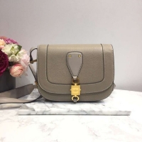 New Style VALENTINO Origianl leather shoulder bag 0705 grey