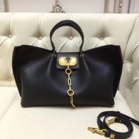 Shop Cheap VALENTINO Origianl leather tote 2080 black