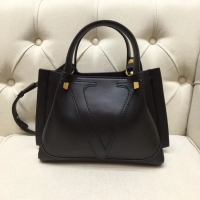 Low Cost VALENTINO Origianl leather tote 9077 black