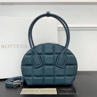 Top Grade Bottega Veneta Original Woven Leather Square Shell Bag BV67130 Green