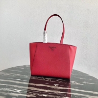 New Design Prada Embleme Saffiano leather bag 1BG288 red