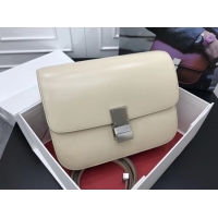 Unique Discount Celine Classic Box Flap Bag Original Calfskin Leather 3378 Apricot