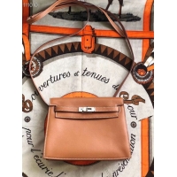 Good Product Hermes Kelly Danse Original Leather 22CM KL22 Brown