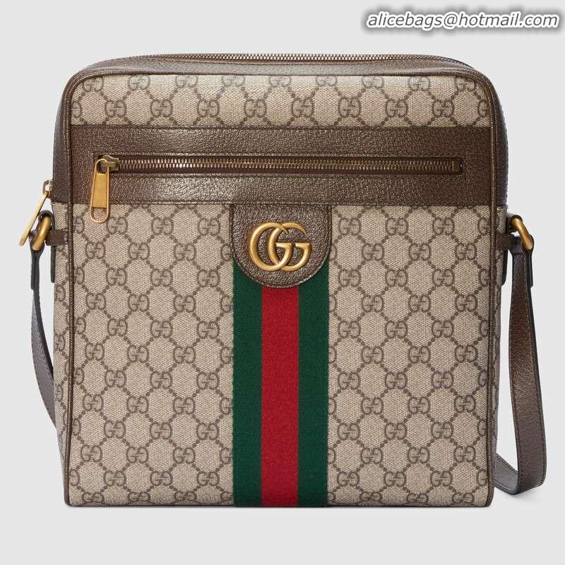 Sophisticated Gucci Men's Ophidia GG Medium Messenger Bag 547934 Beige 2018