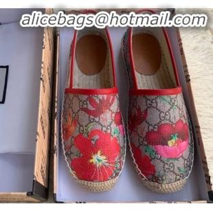 Lowest Price Gucci GG Flora Espadrilles 611443 01 2019